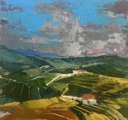 Capturing Italy In Textured Acrylics Samantha Williams Chapelsky photo 1