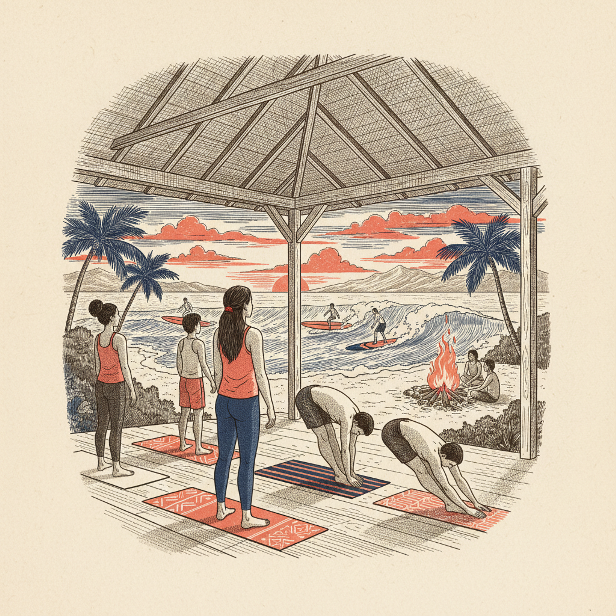 Bodhi Surf + Yoga - 7-Day Surf & Yoga Camp