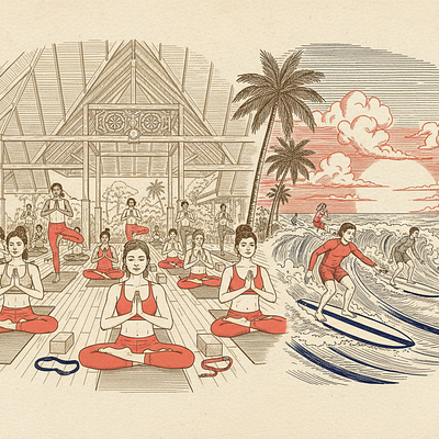 Surf and Yoga Retreat