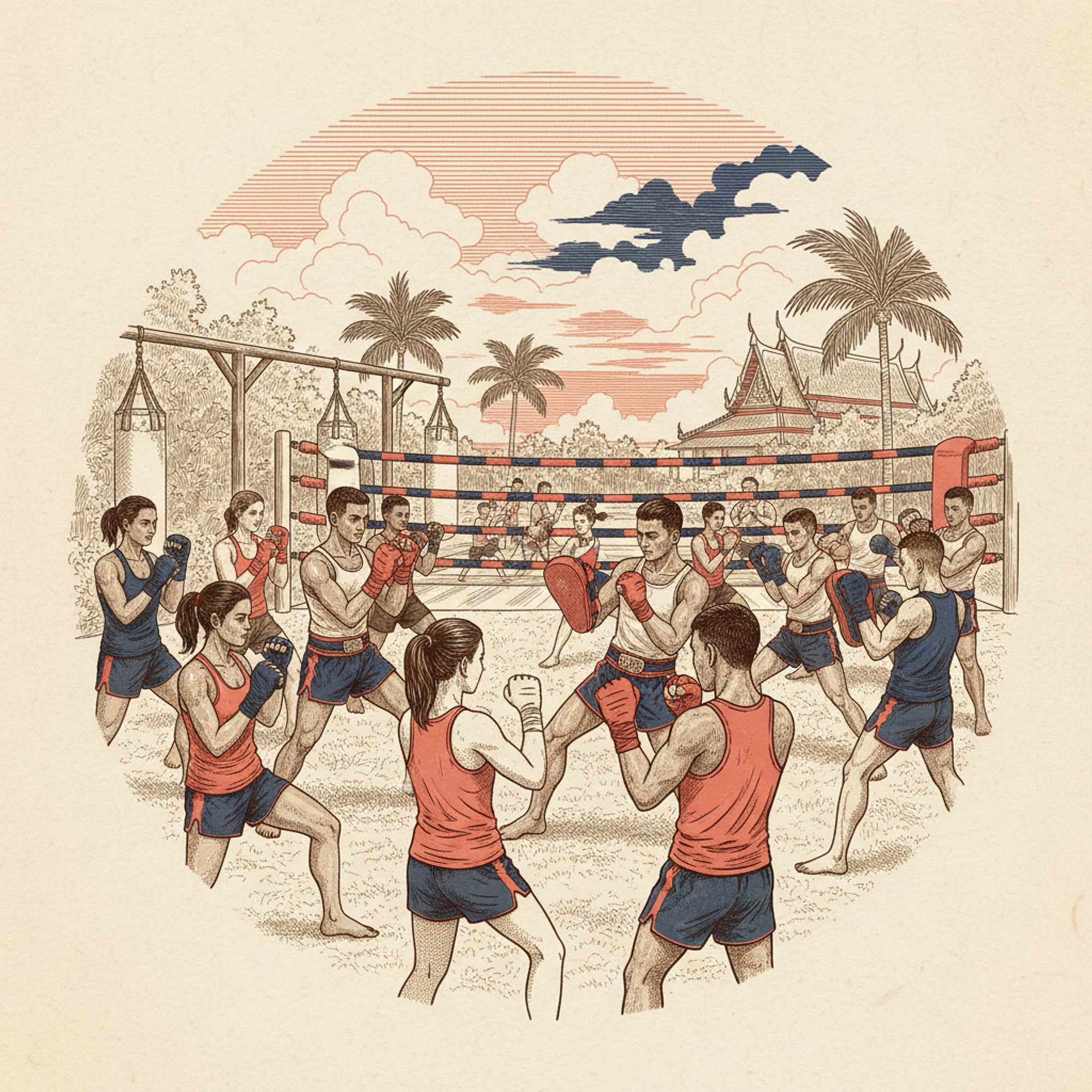 Martial Arts Training Camp - Muay Thai