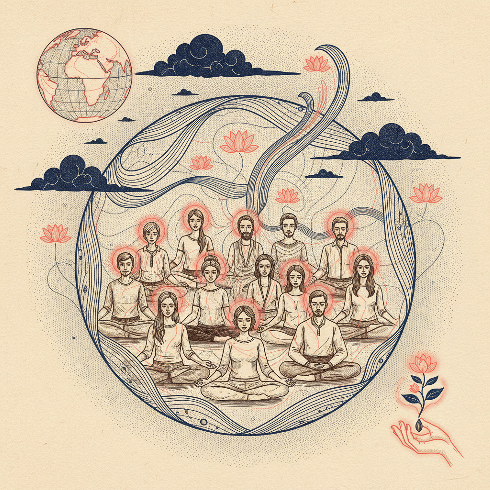 Weekly Sharpham Online Meditation Group
