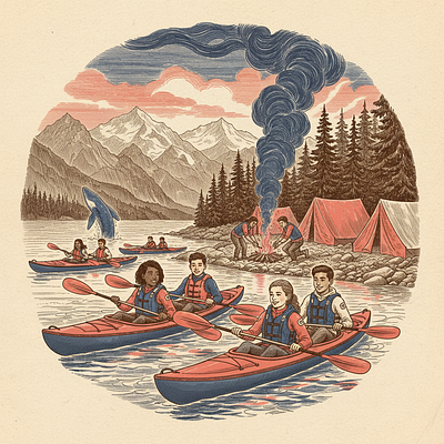 Alaska Backpacking And Sea Kayaking Akx1