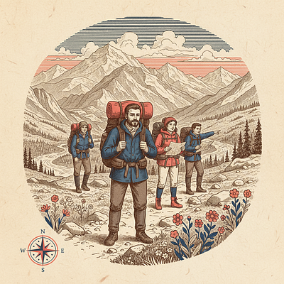 Yellowstone Backpacking Adult Tvy