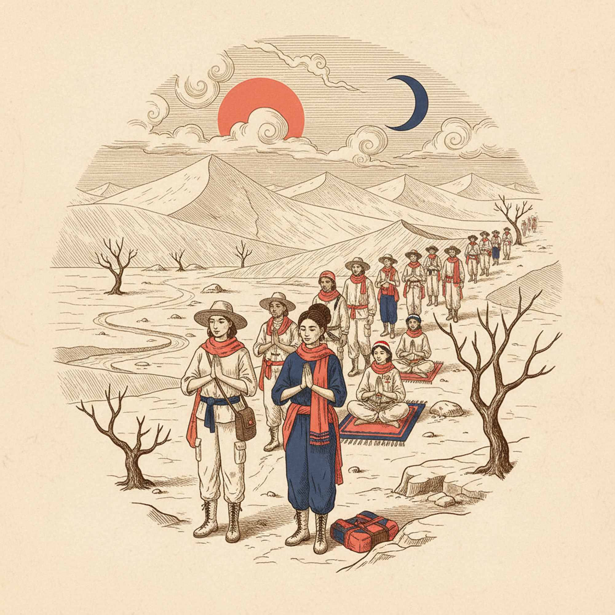 Zen Sand: A Meditation Pilgrimage