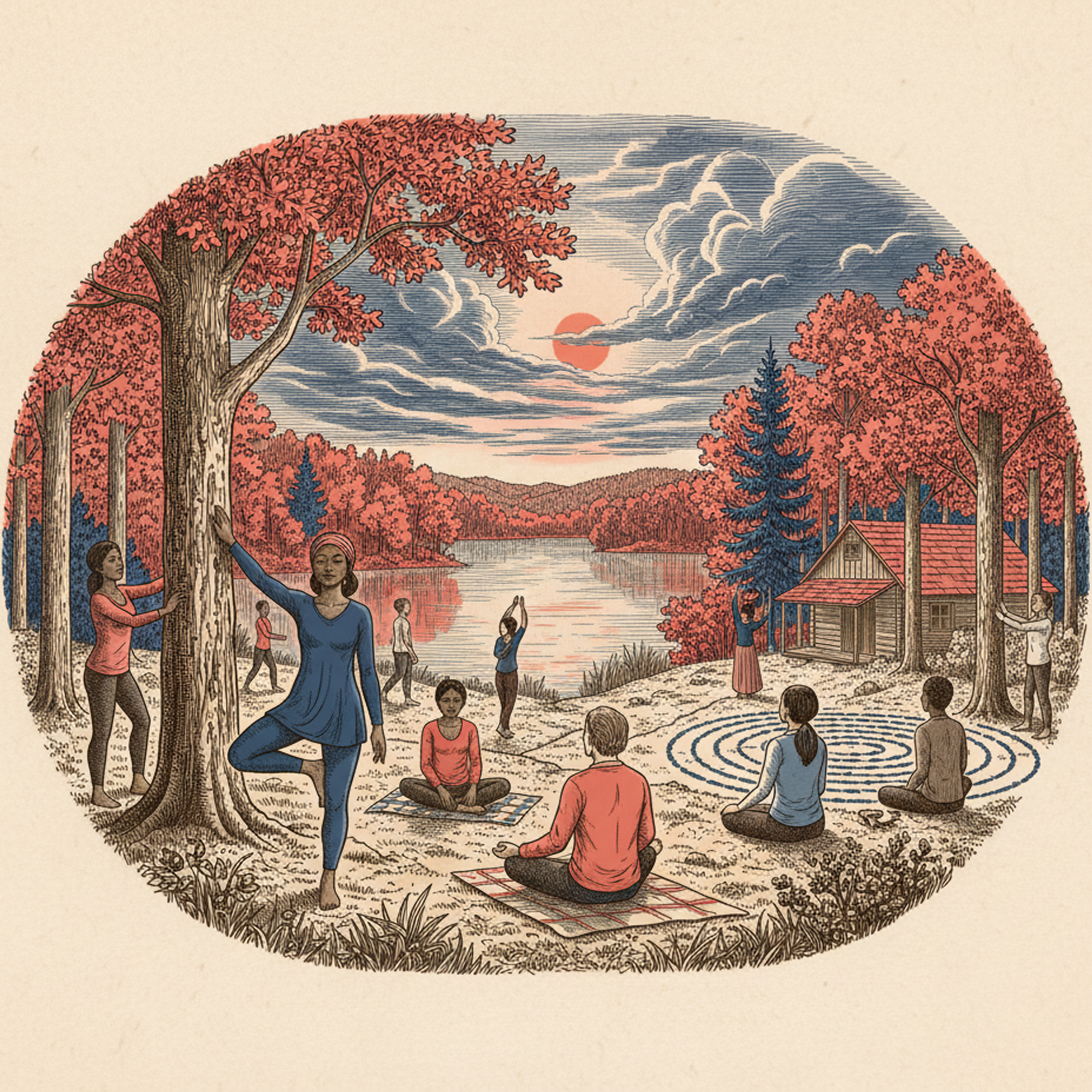 Dimensions Retreats - Somatic Psychotherapy Journey