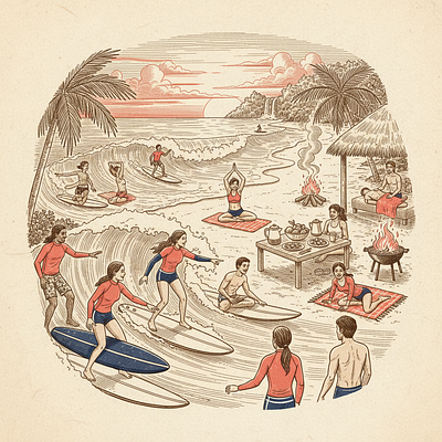 New Years Surf Camps