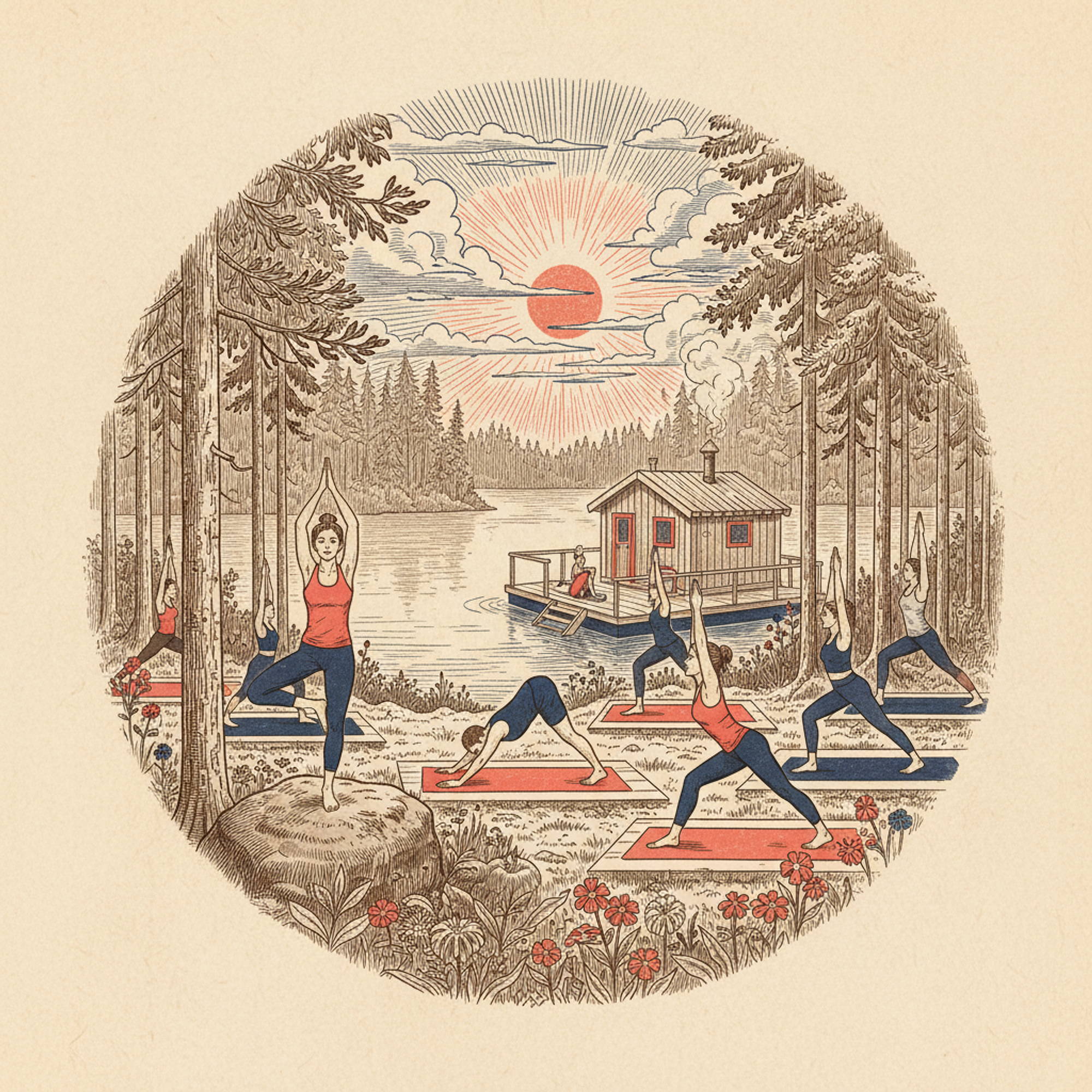 Shambala Gatherings - Swedish Forest Yoga Retreat