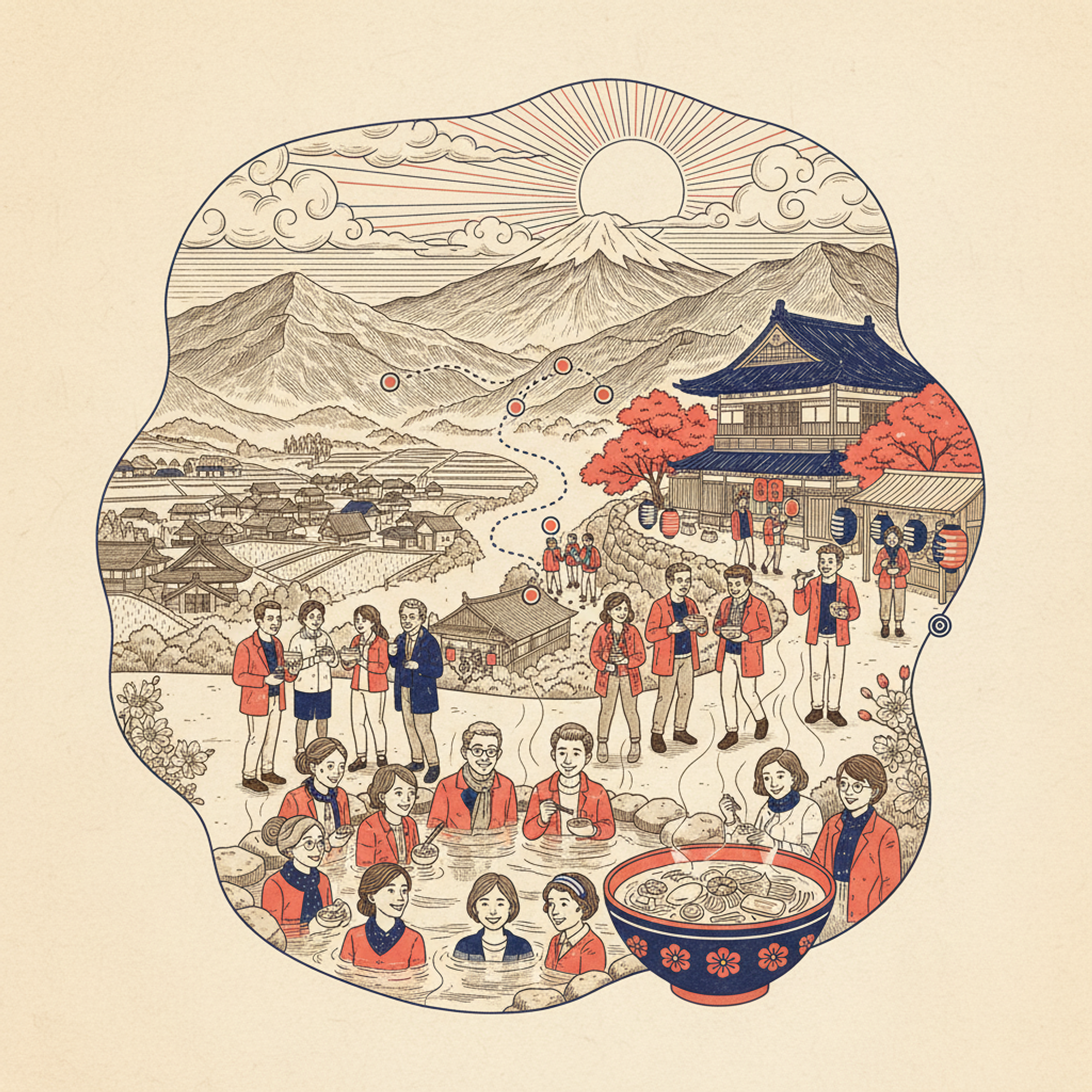 Onsen Gastronomy Gifu