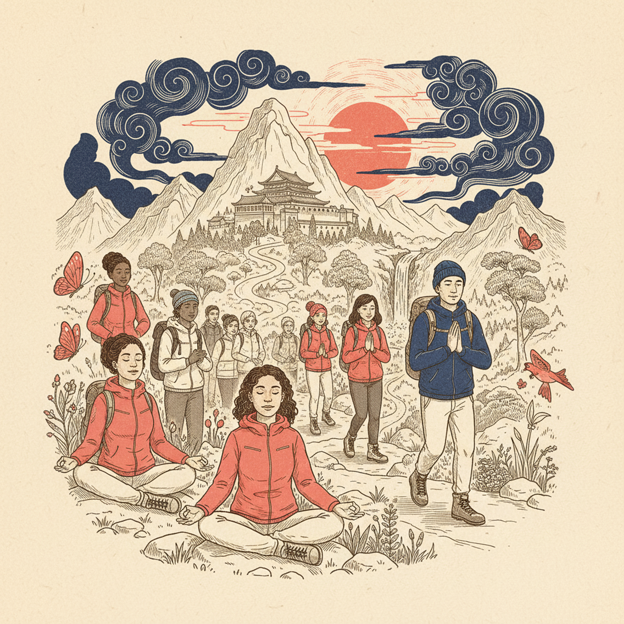 Mindful Hiking Retreats