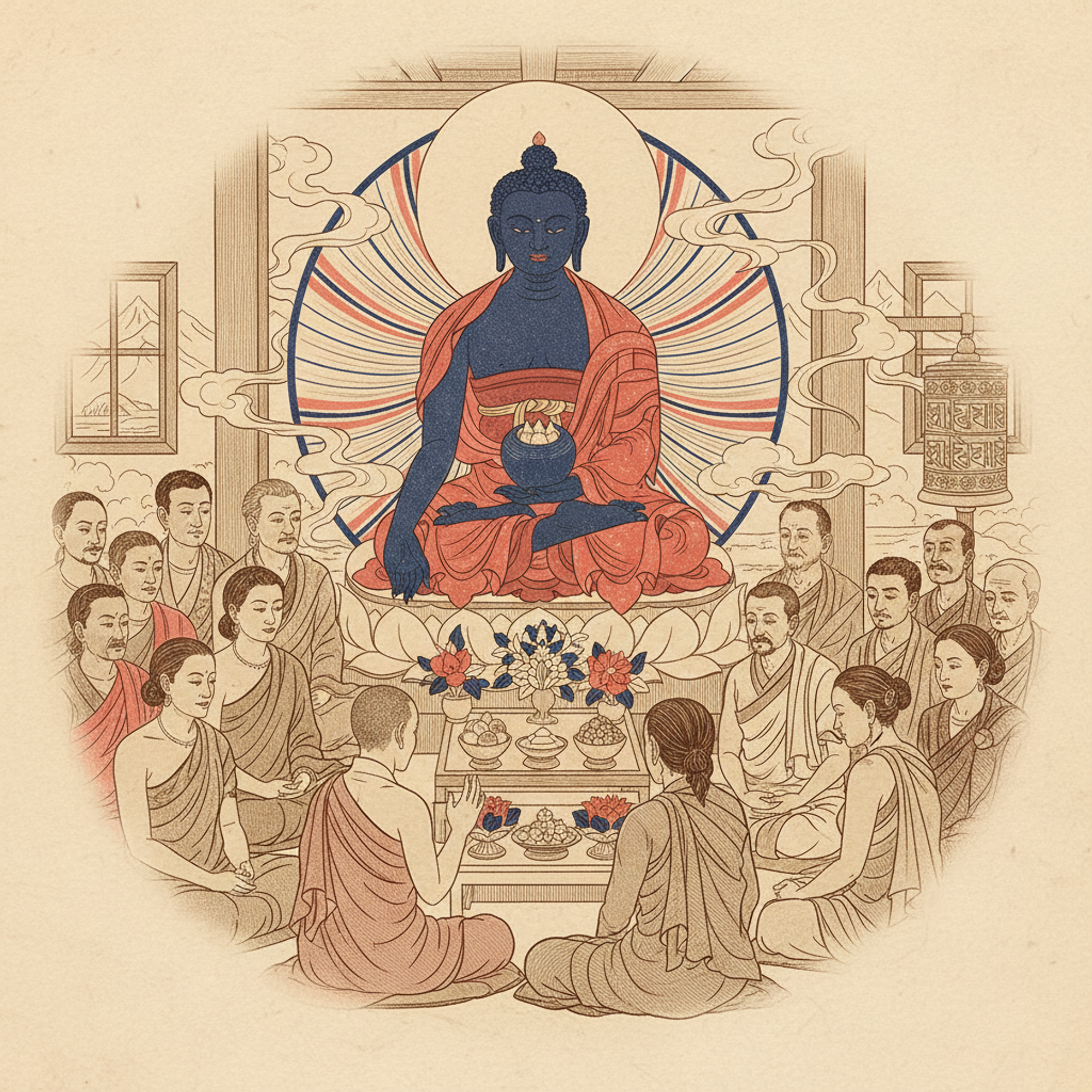 Medicine Buddha Puja 6
