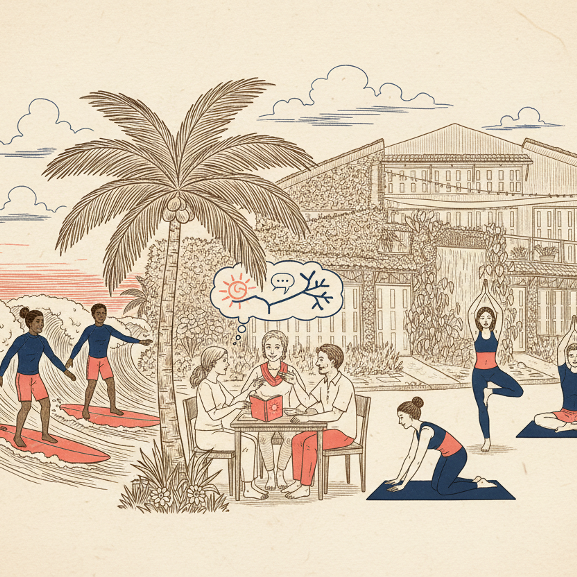 School of the World - Combined Surf & Spanish & Yoga Program
