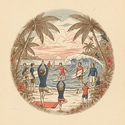 Bodhi Surf + Yoga - Family Surf & Yoga Camps