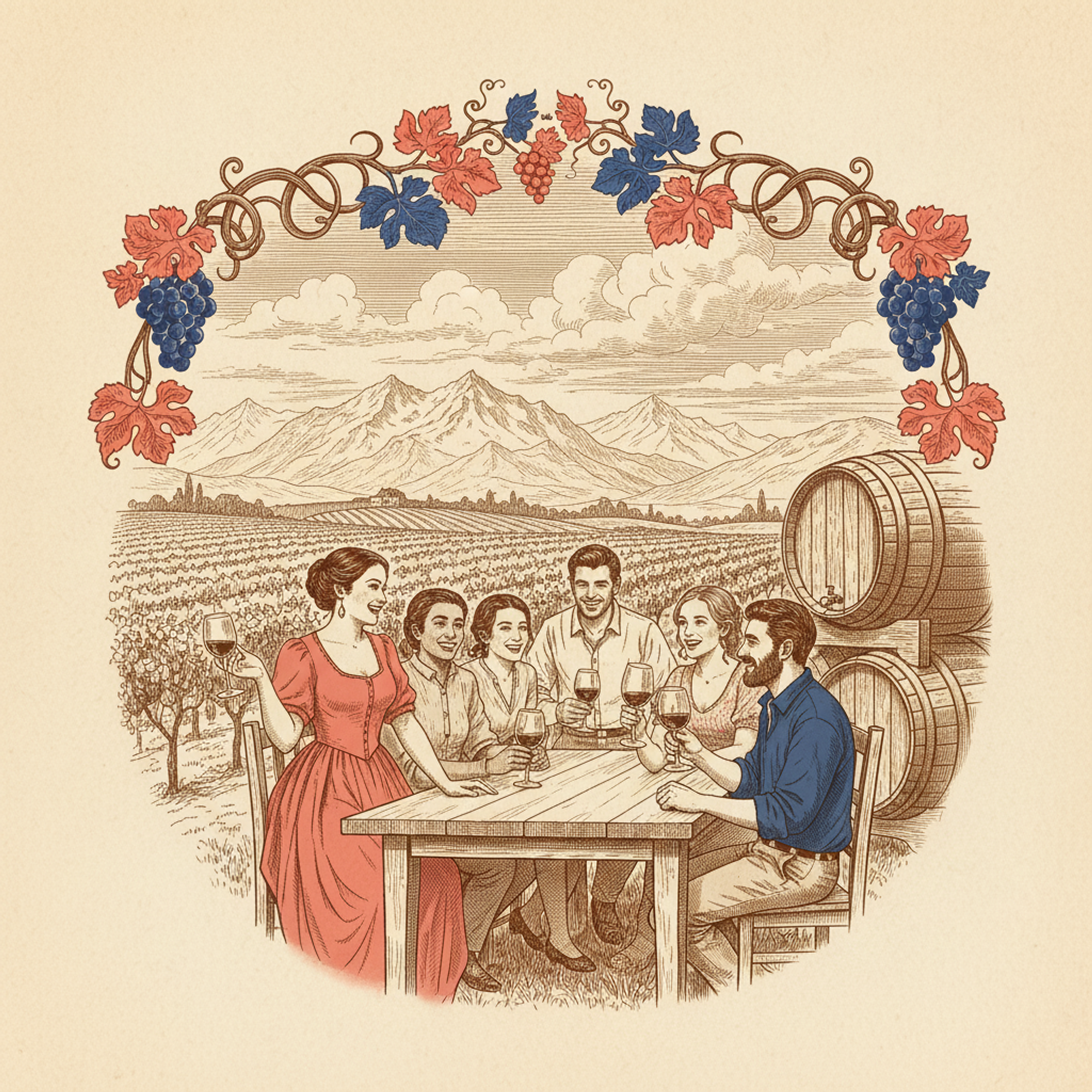 Wine Tasting in Mendoza, Argentina