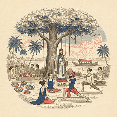 Sivananda Dhanwantari Ashram - Yoga Vacation Program