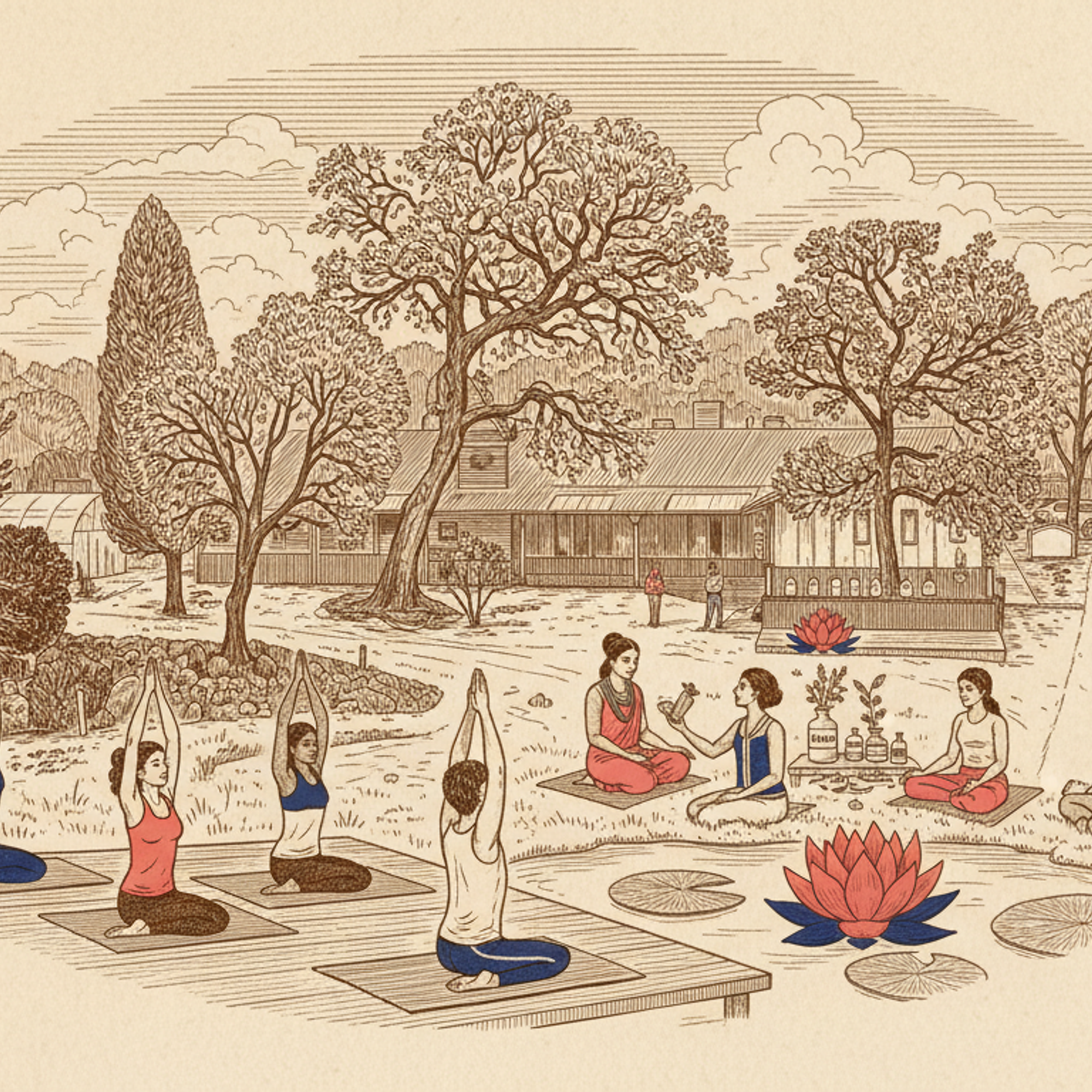 Yoga and Ayurveda Wellness Retreats