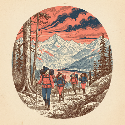 Womens Alaska Backpacking Adult Akt