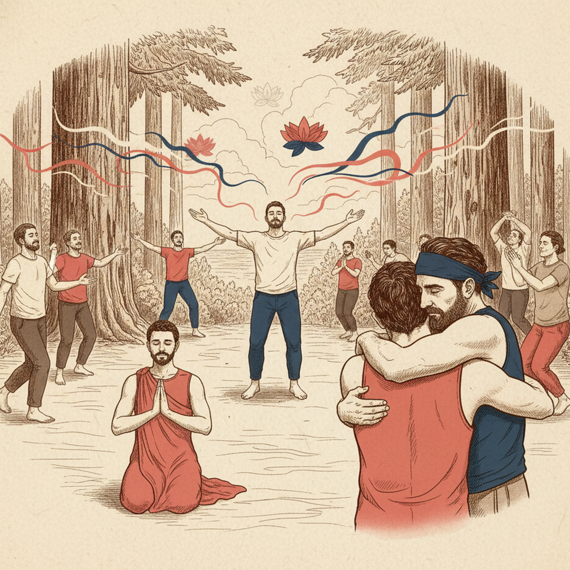 A Somatic Intimacy Retreat for GBTQ Men