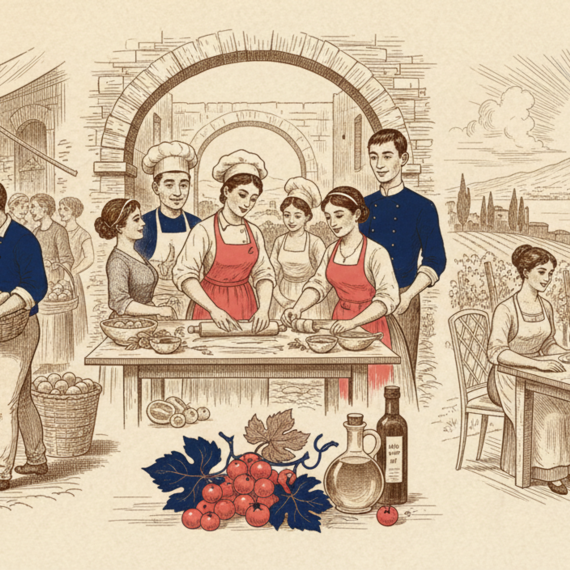 The International Kitchen - Italy Cooking Tours