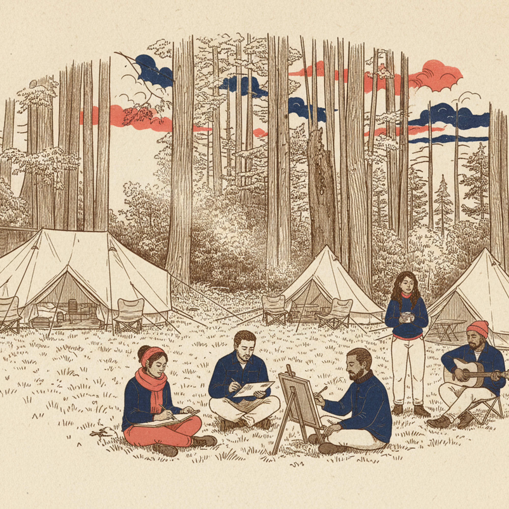 Creative Wilderness: Art & Self-Discovery Retreat