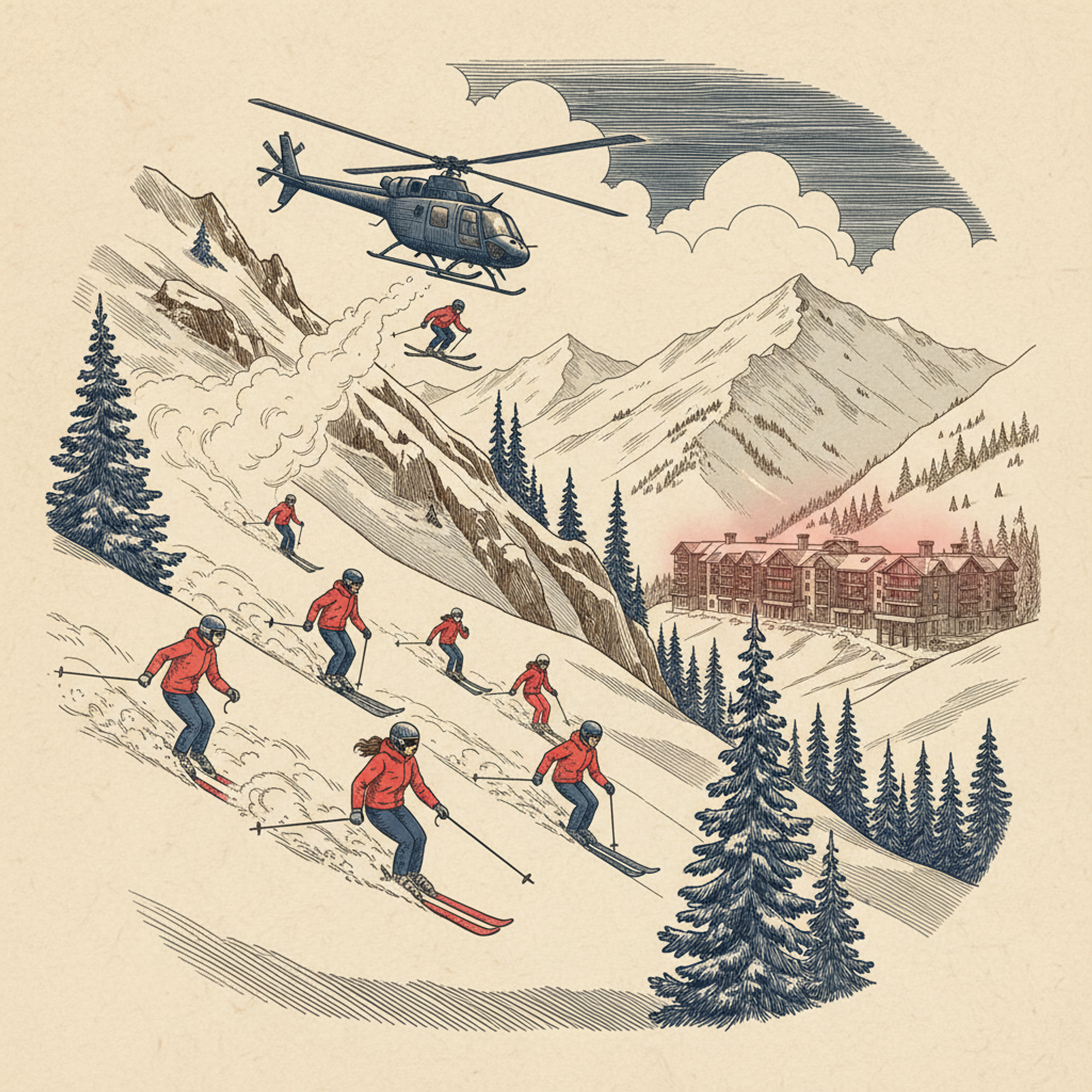 Heli-Skiing Aspen