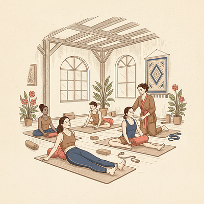 Myofascial Release And Yin Yoga Module1 Lower Back And Hips Eka