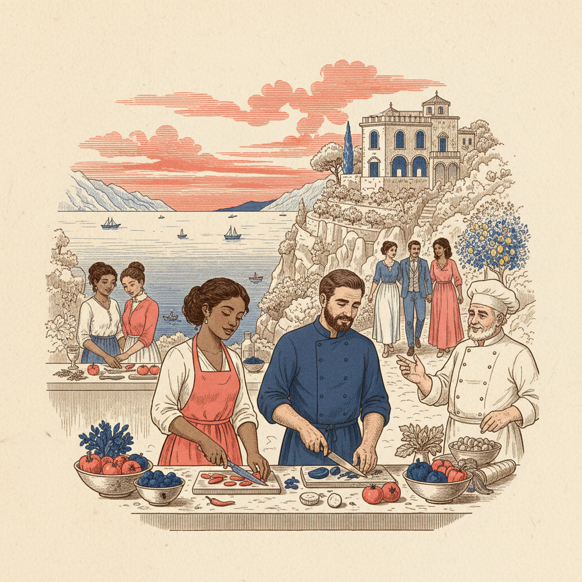 Cooking Vacation Amalfi Coast Luxury Cooking Course At Don Alfonso