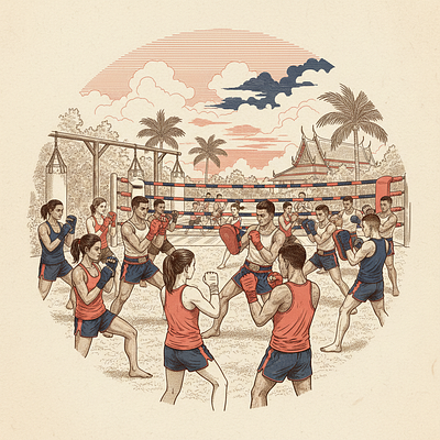 Martial Arts Training Camp - Muay Thai