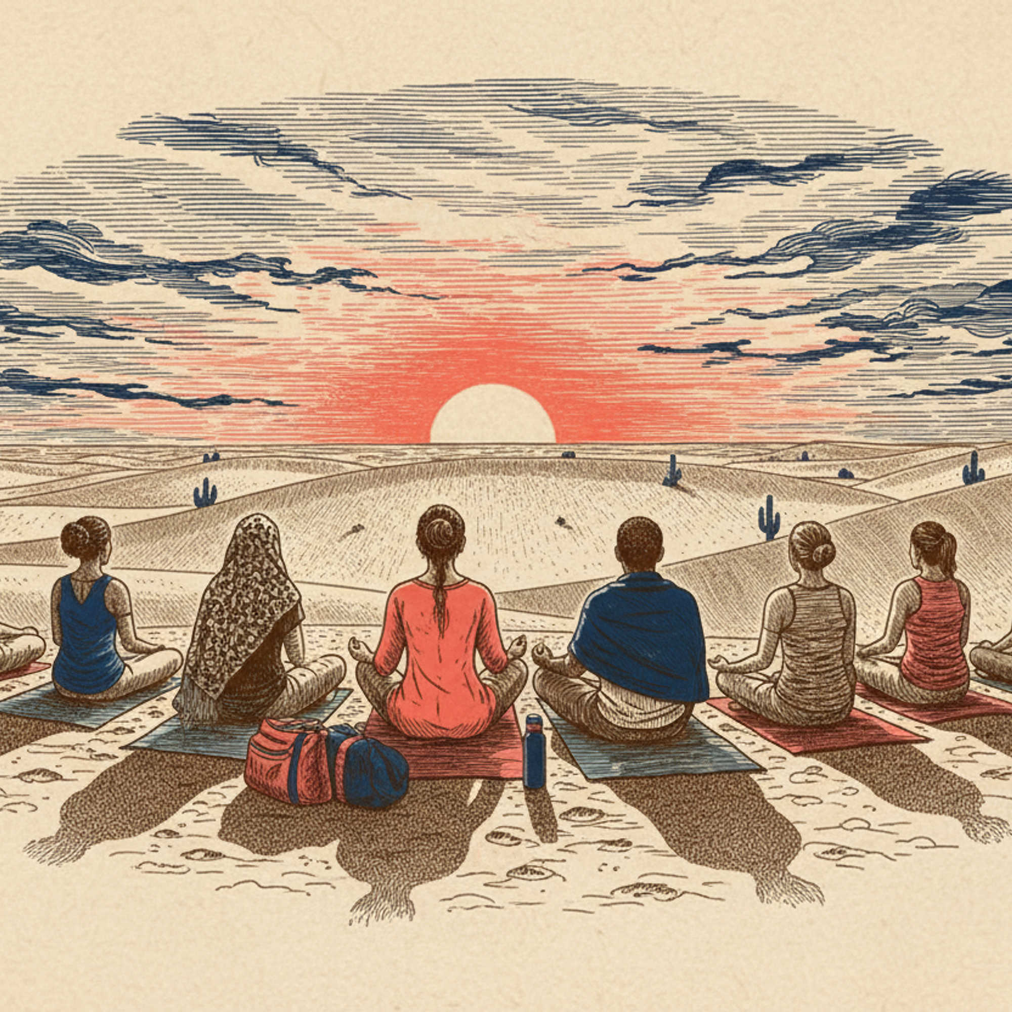 Breathwork in the Desert