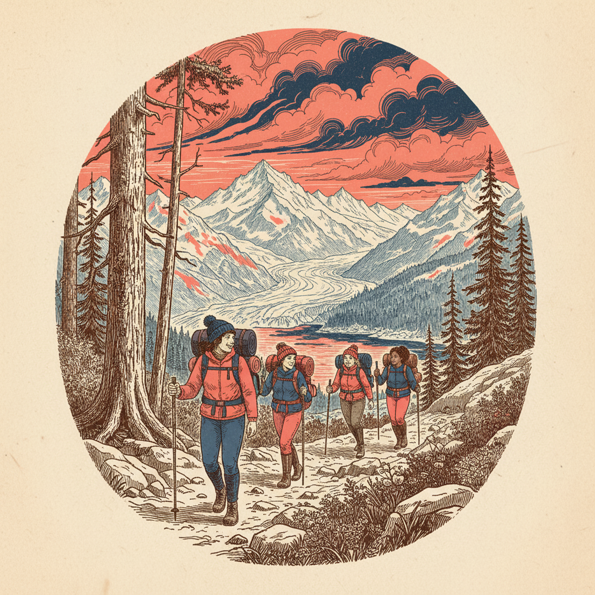 Womens Alaska Backpacking Adult Akt