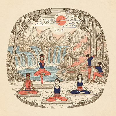 Forest Escape Yoga Retreat Croatia