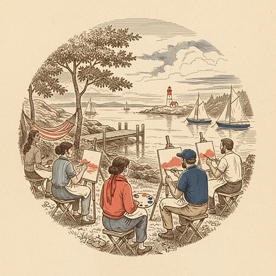6th Annual Plein-air Painting Retreat