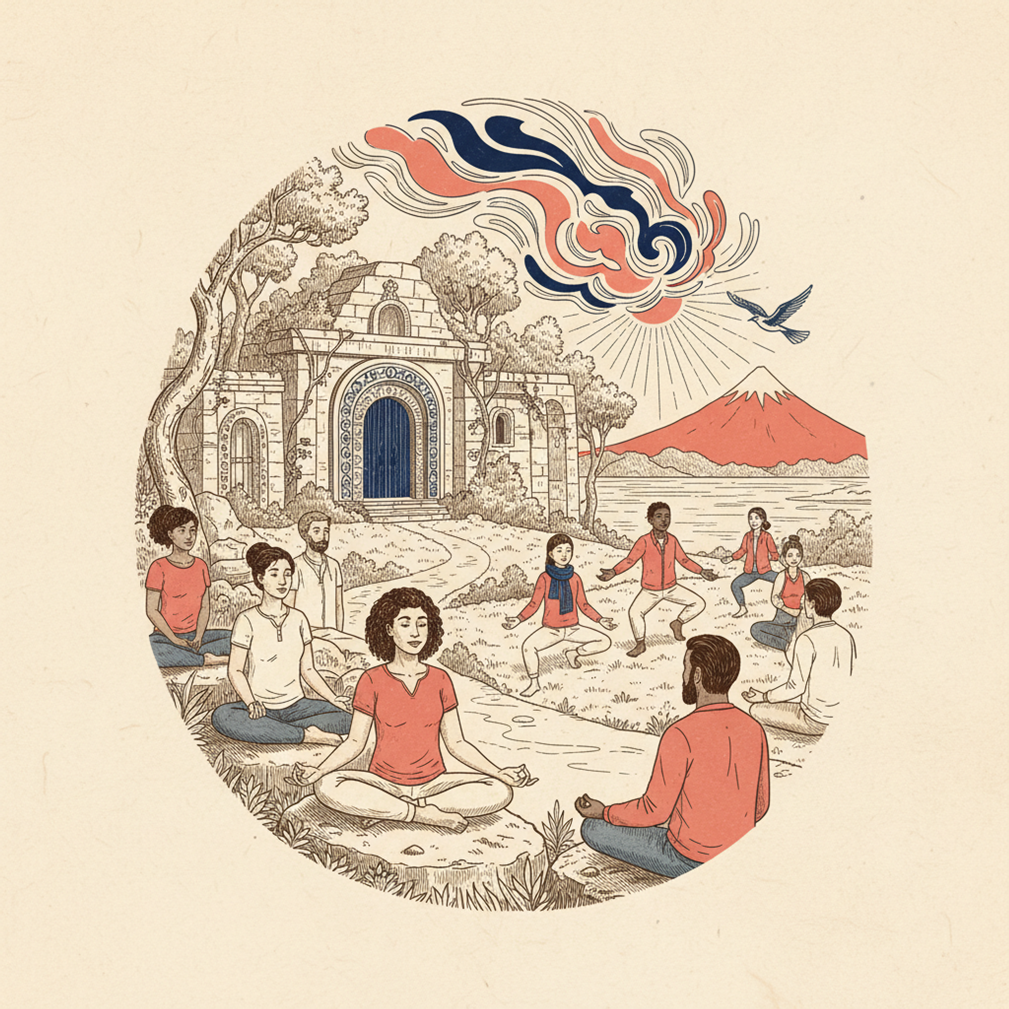 Mindfulness Retreat For Wellness Relaxation