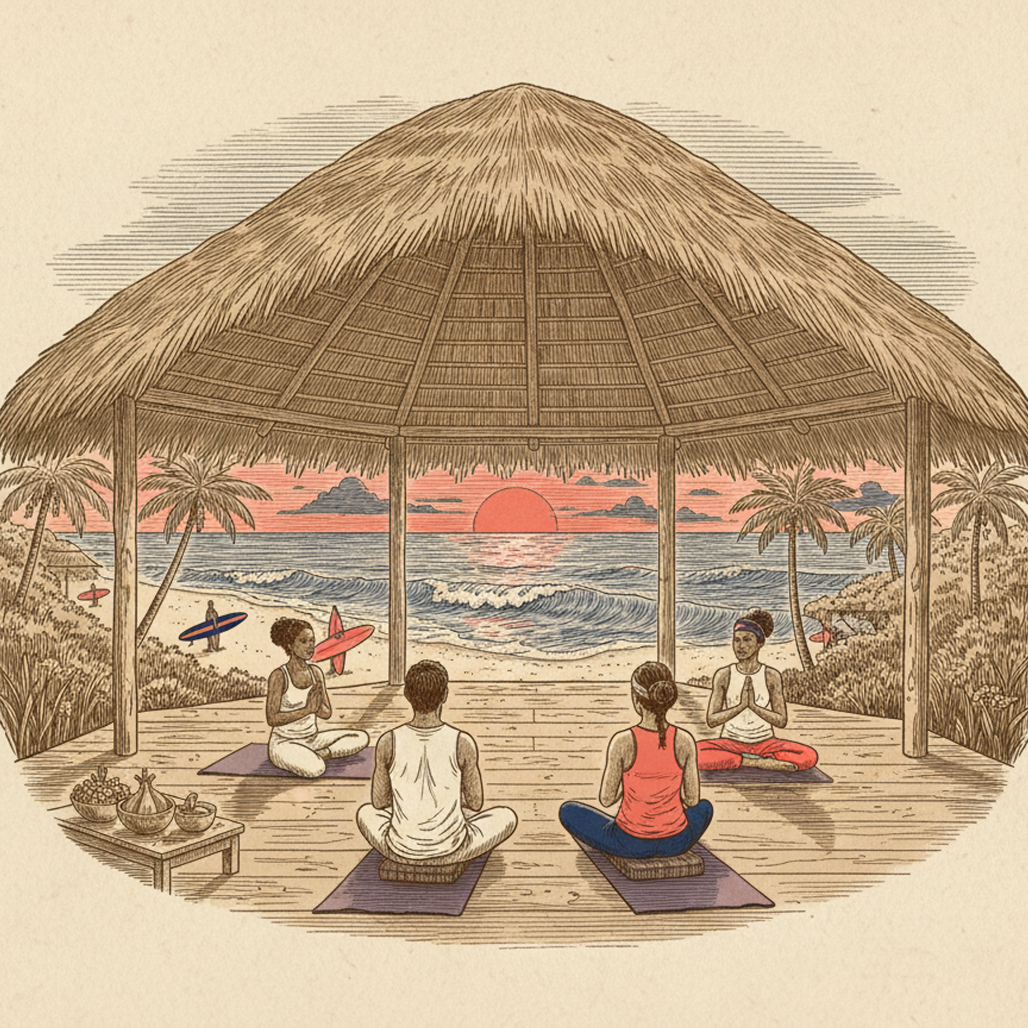 Shambhala Yoga Costa Rica - 7-Day Surf & Yoga Retreat