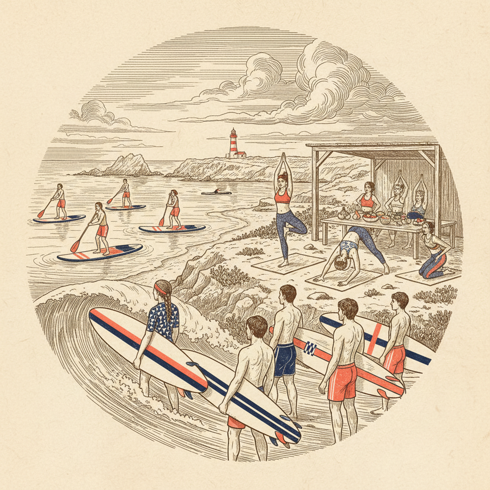 Surfhouse Baleal - Weekly Surf & Yoga Programs