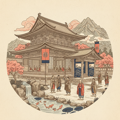 Korinji Monastery - Rinzai Zen Training