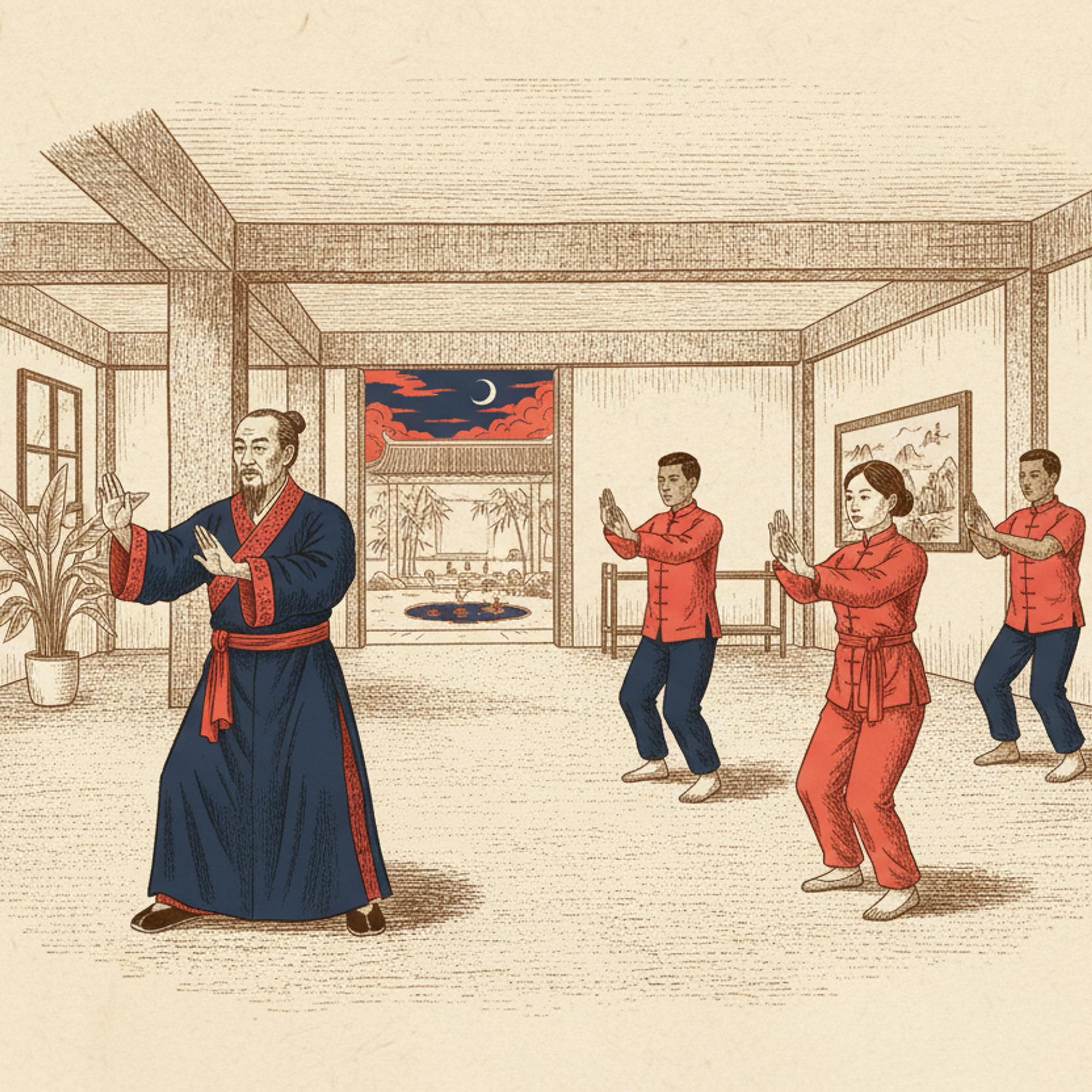 FangYuan Tai Chi Centre - Training in China