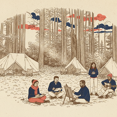 Creative Wilderness: Art & Self-Discovery Retreat