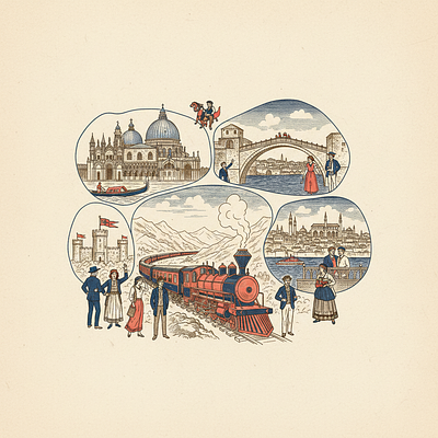 Balkan Explorer by Train