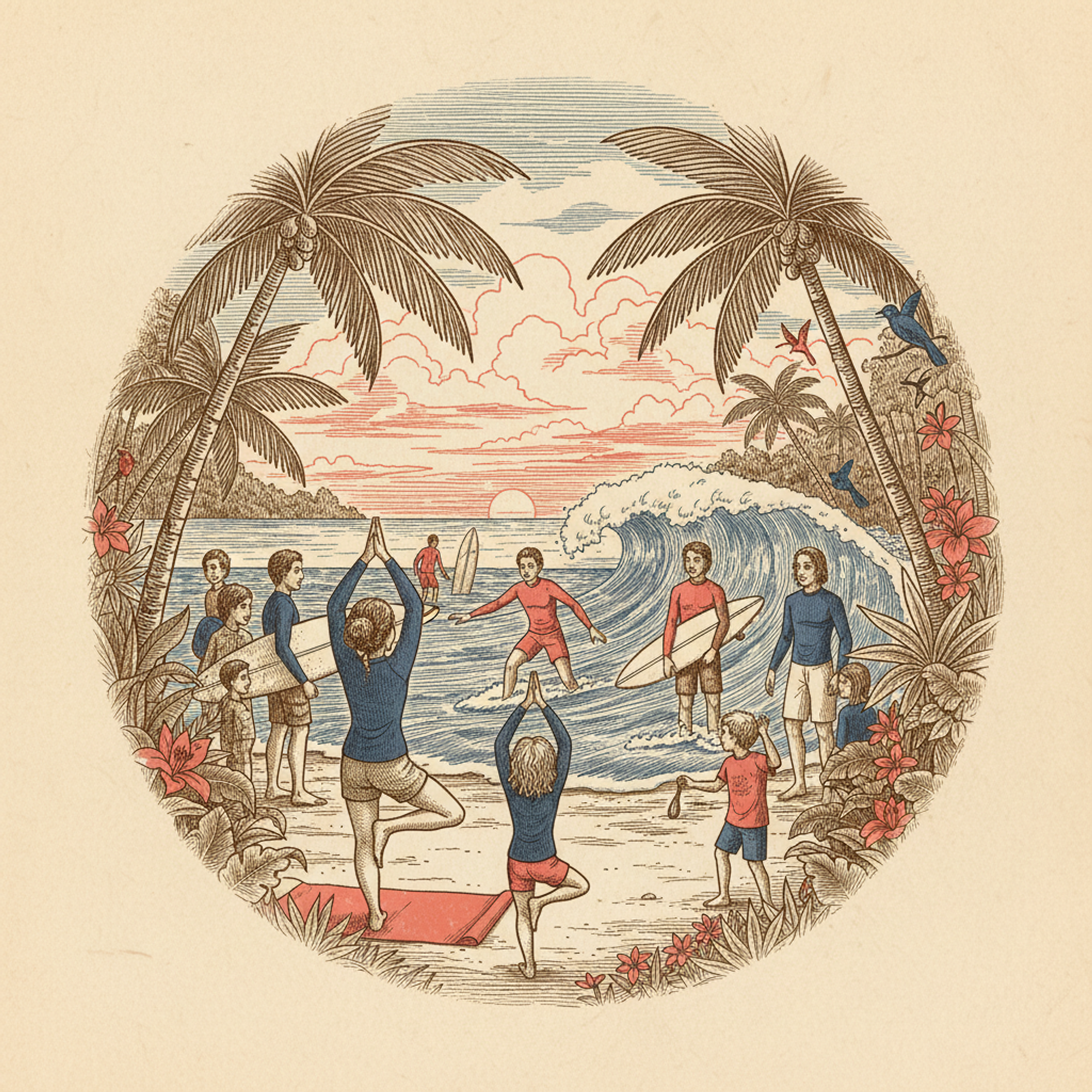 Bodhi Surf + Yoga - Family Surf & Yoga Camps
