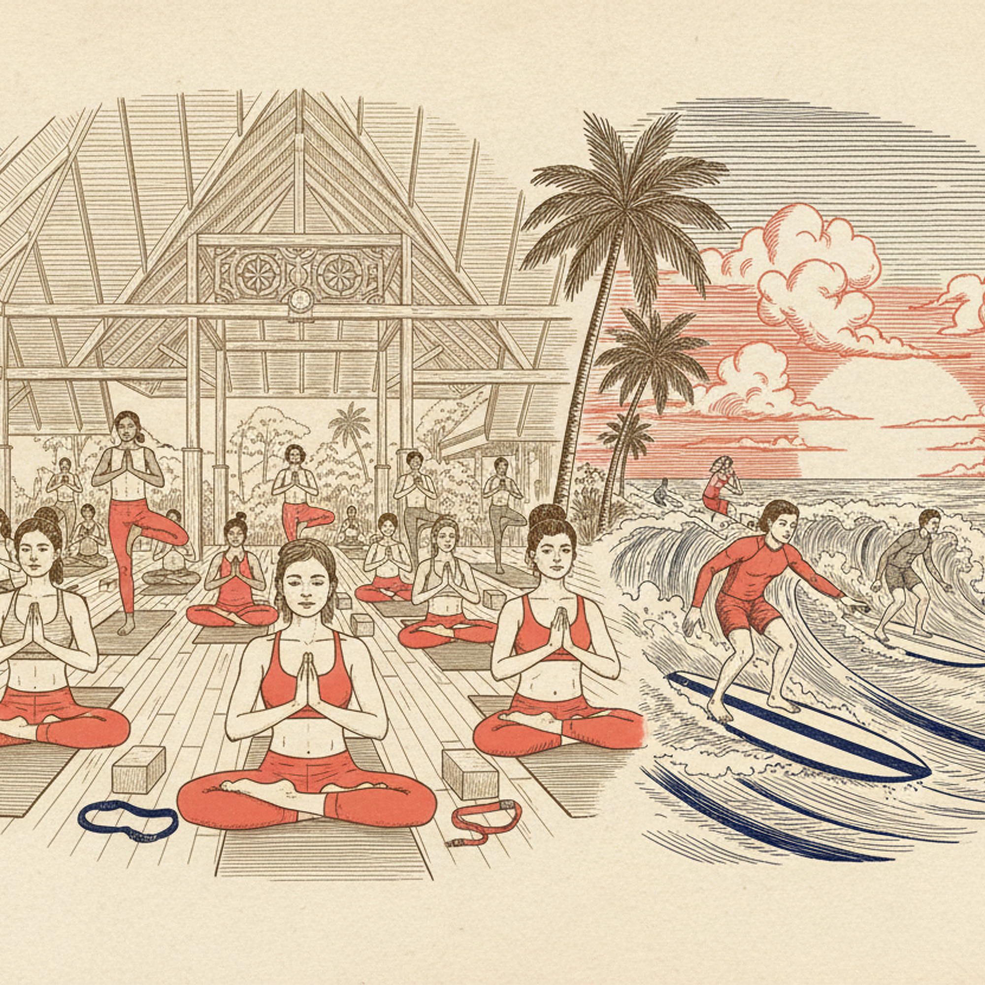 Surf and Yoga Retreat