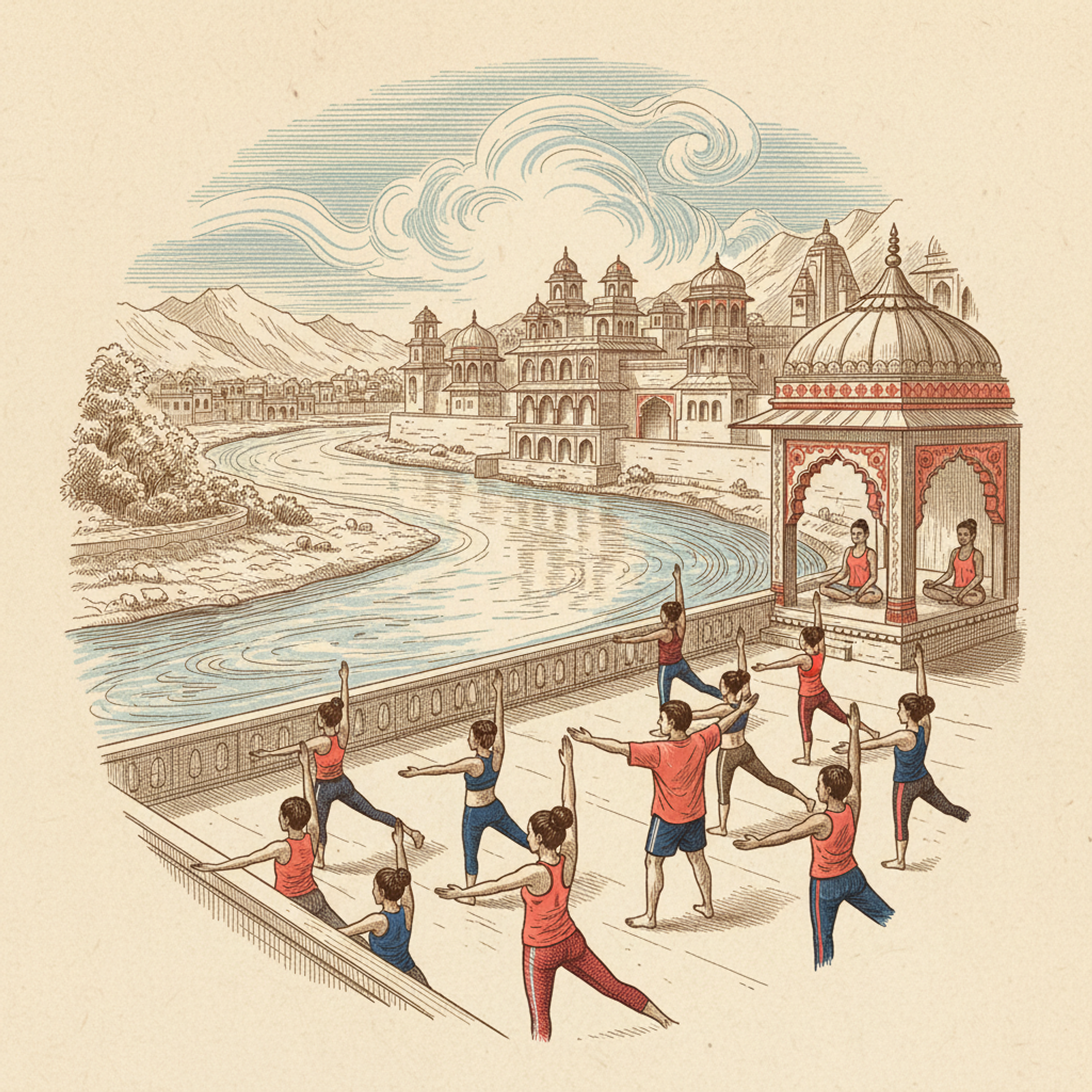 Parmarth School of Yoga - Intensive Vinyasa Yoga Course