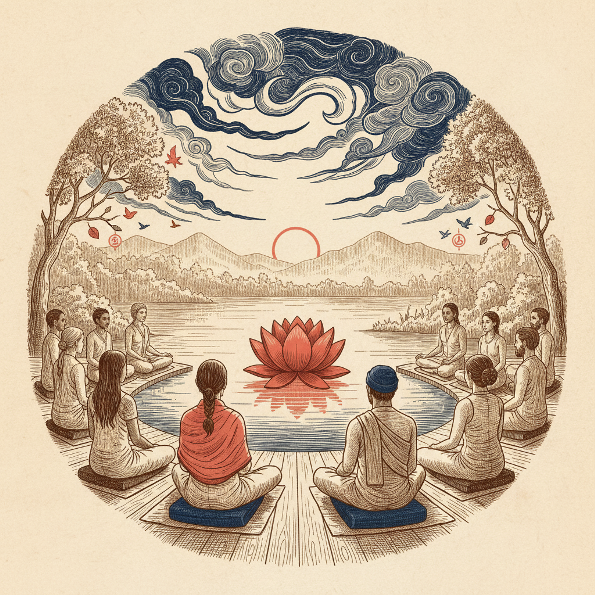 Vipassana Retreat Over The Christmas Holidaystime December 22 27 2026 Tuesday 5 Pm Sunday 2 Pm