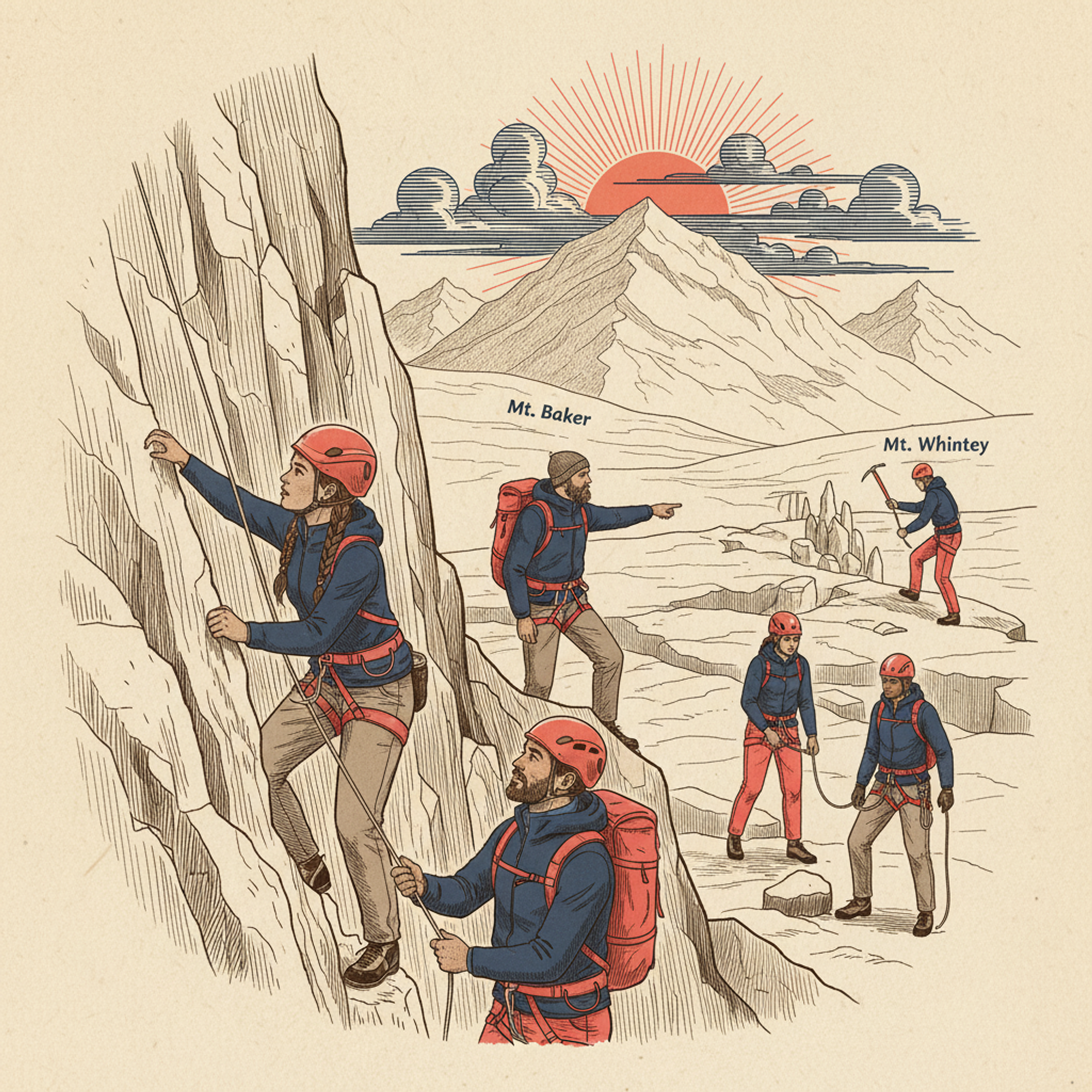 6 Day Mountaineering Course