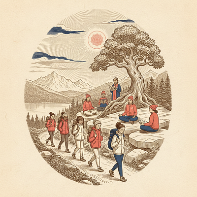 Hiking Zen Retreats & Day Hikes