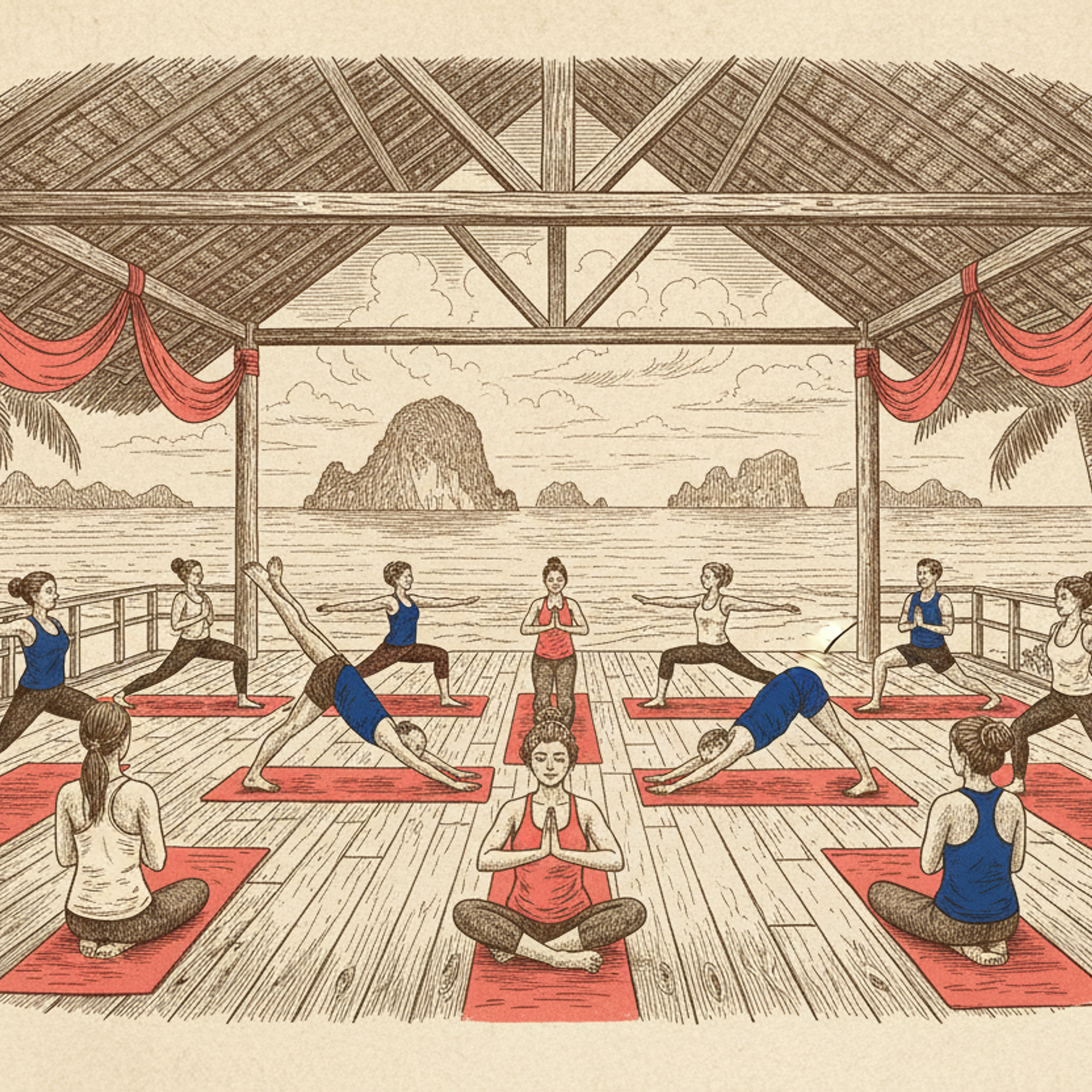 Island Yoga Thailand - Beachfront Yoga Center