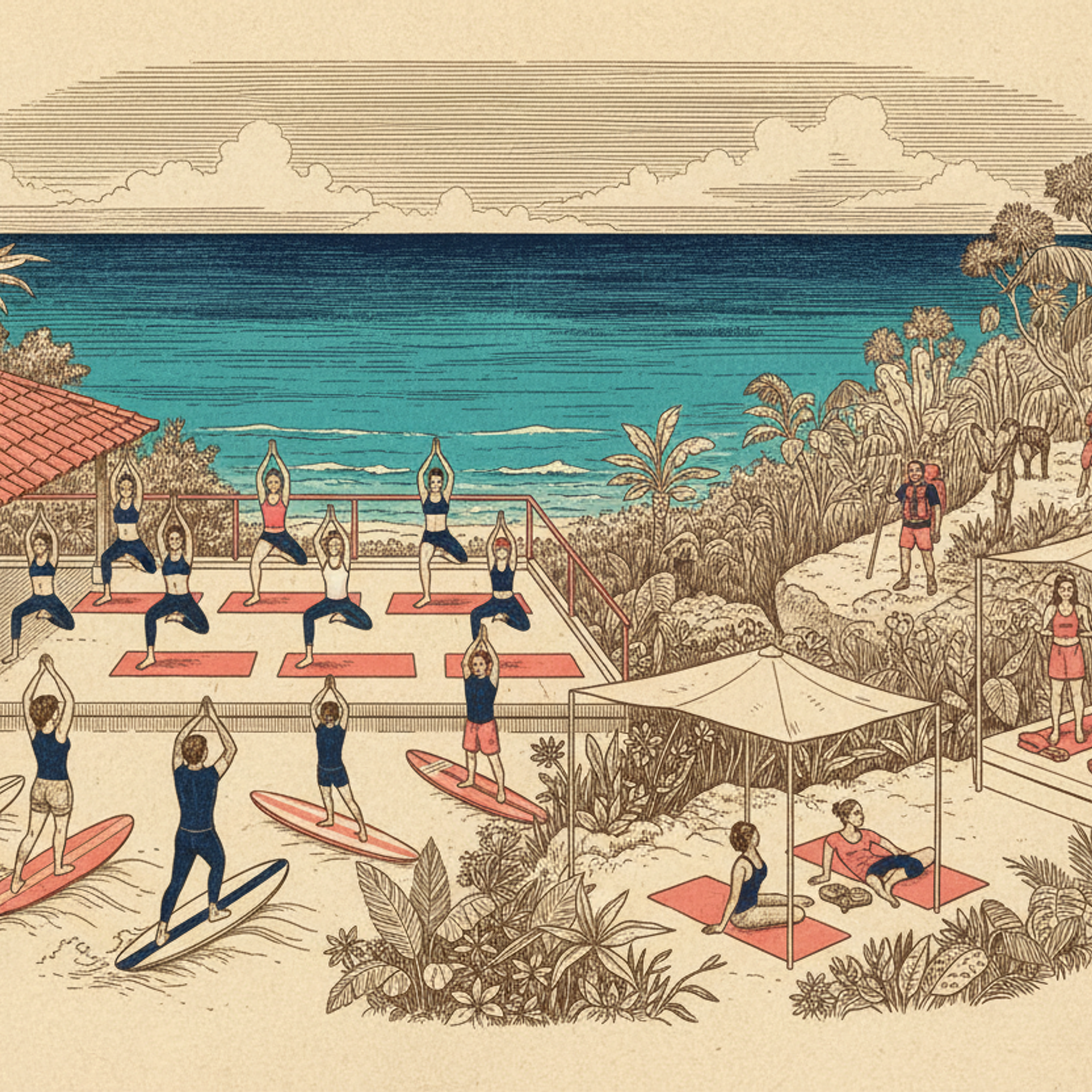 Anamaya Resort - Customizable Yoga & Surf Retreat Package