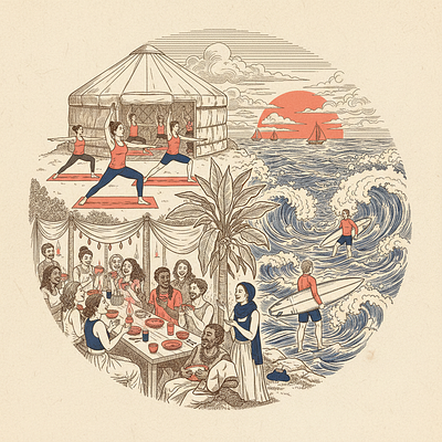 Moka Surf House - Yoga & Surf Retreat Ericeira