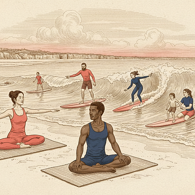 Surf Yoga Portugal - Yoga & Surf Program Ericeira