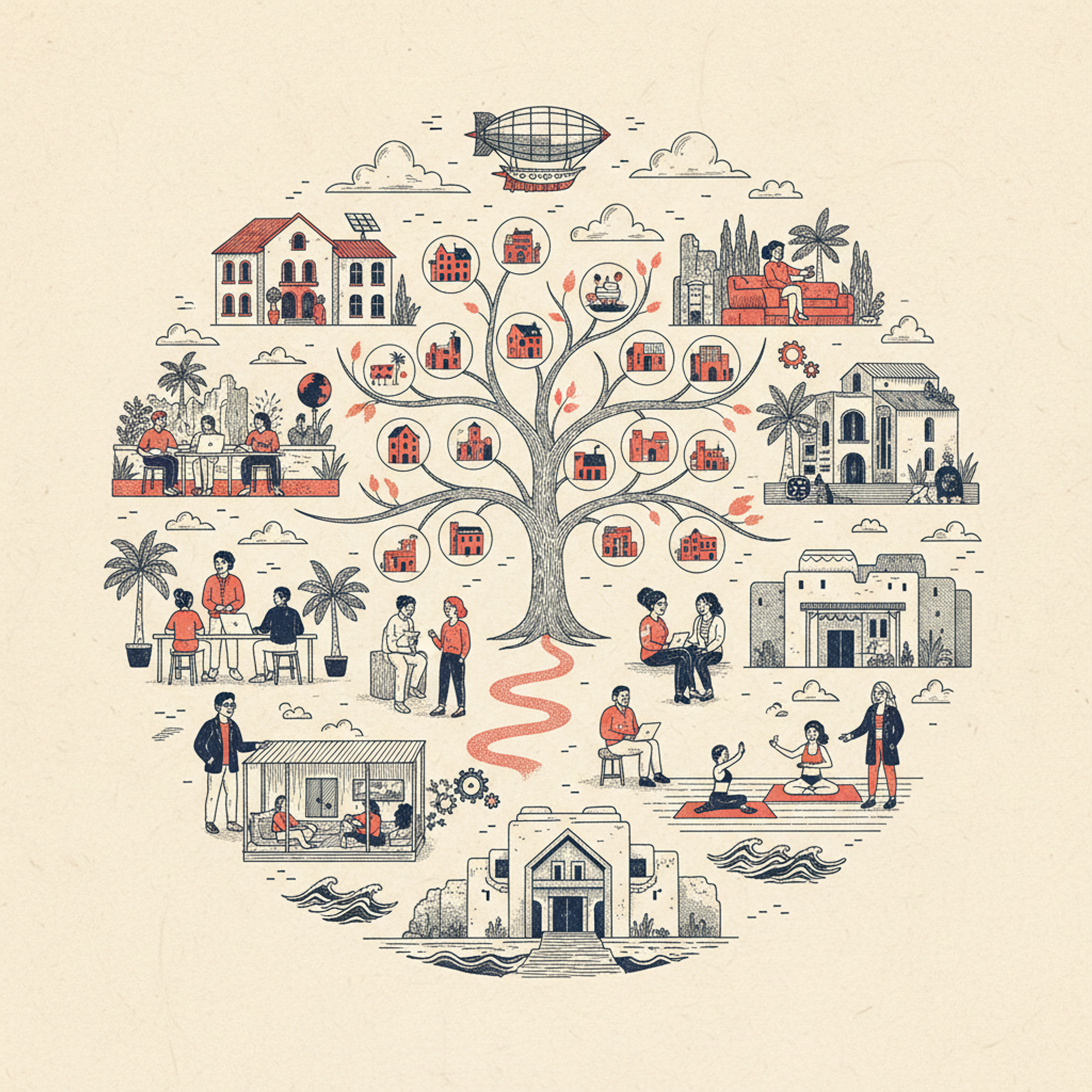 Mapmelon - Coliving for Digital Nomads